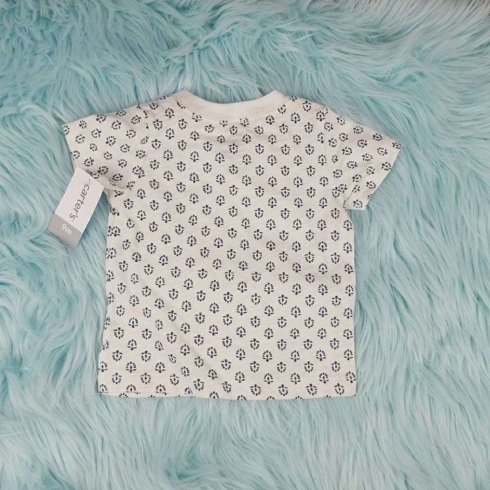 Carter's Baby Boys' 2 Piece Tee and Shortalls Set - Picture 3 of 5